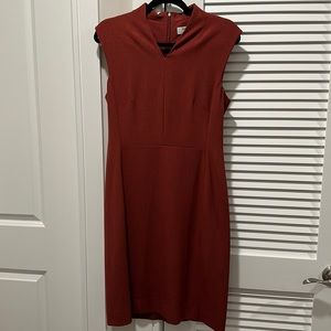 MM LaFleur Aditi 2.0 Dress - Brick Red Sz 6